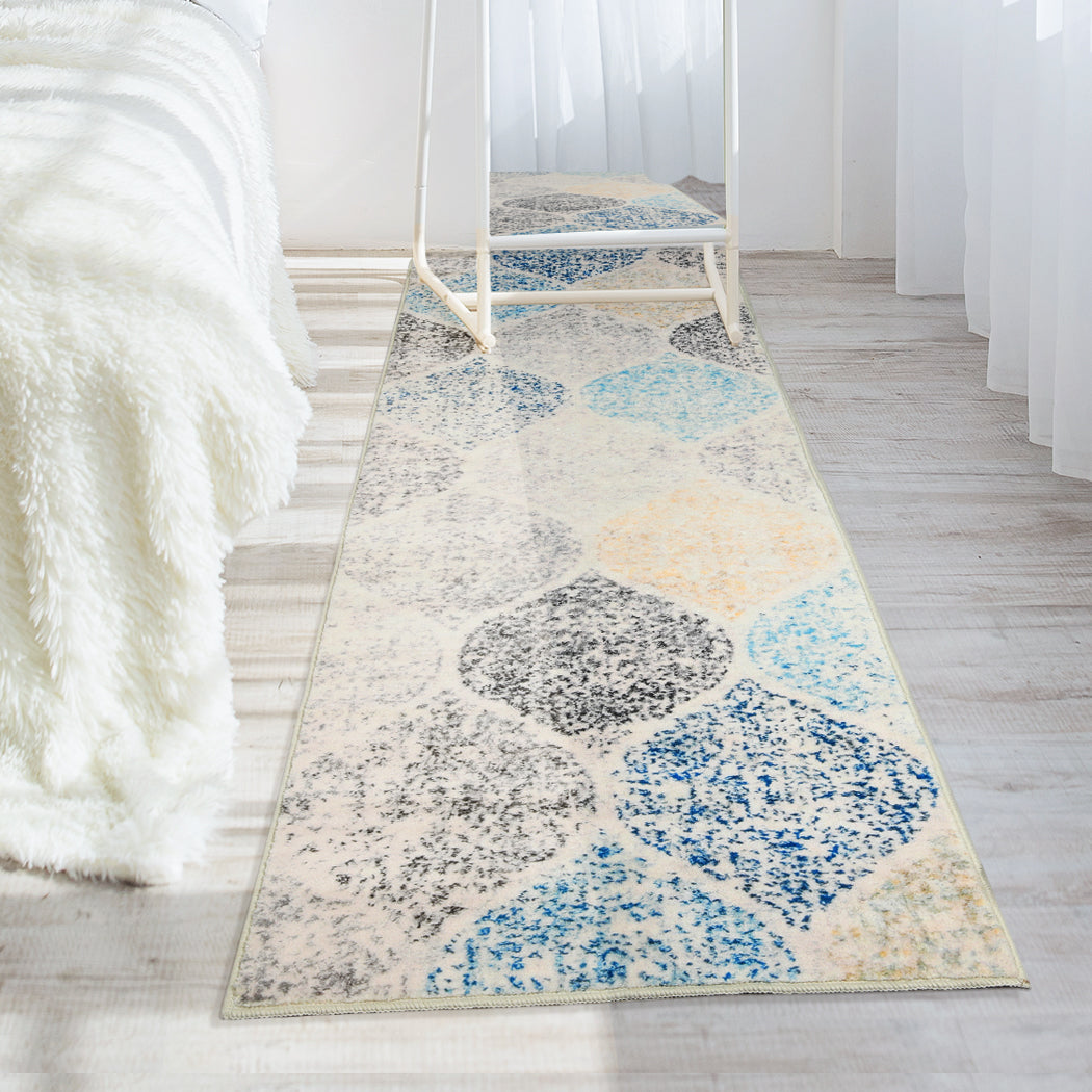 Marlow Floor Rug Hallway Runner Washable 180X60cm-1910113065827962887