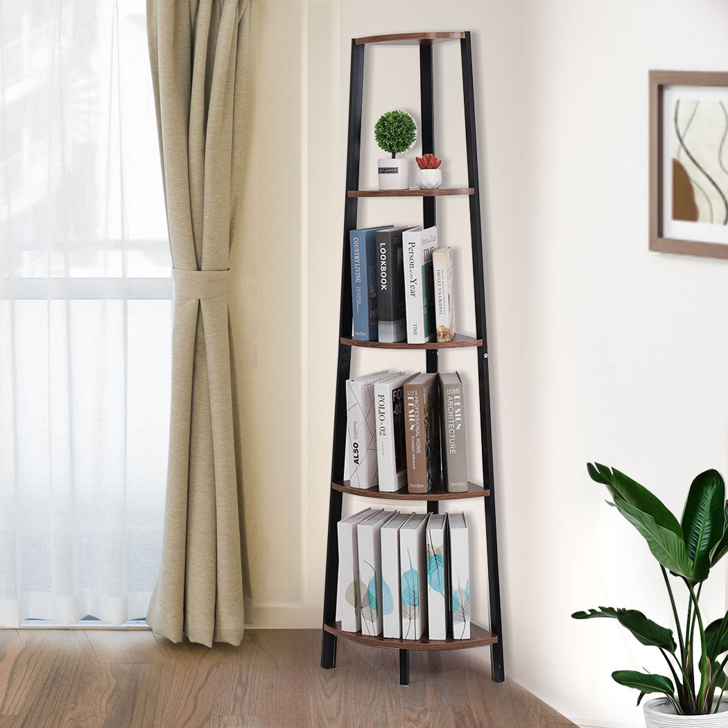 Levede 5 Tier Corner Shelf Industrial-1917016725015105542