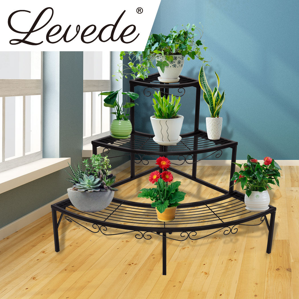 Levede Outdoor Indoor Pot Plant Stand-1942352901087301638