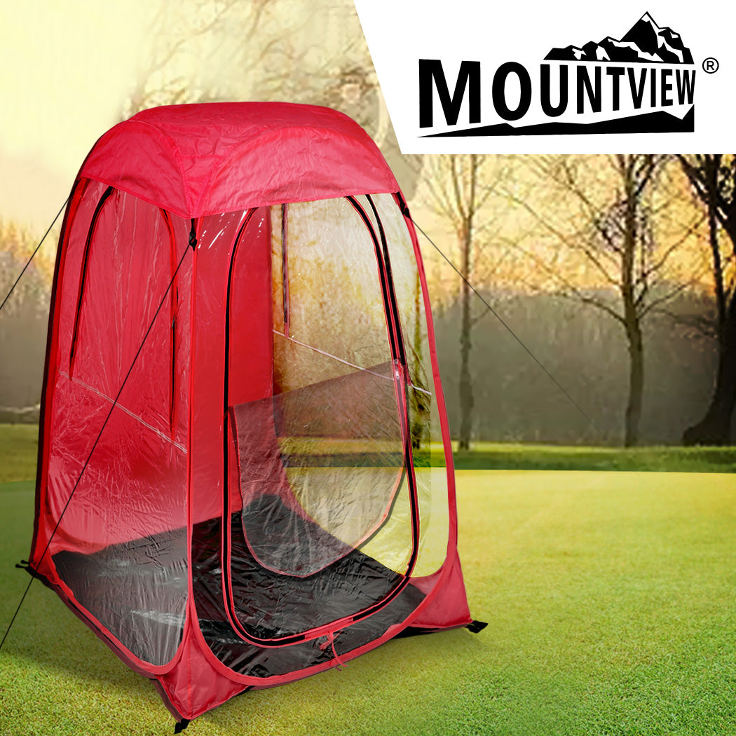 Mountview Pop Up Tent Camping Outdoor Red-1942352873157431302