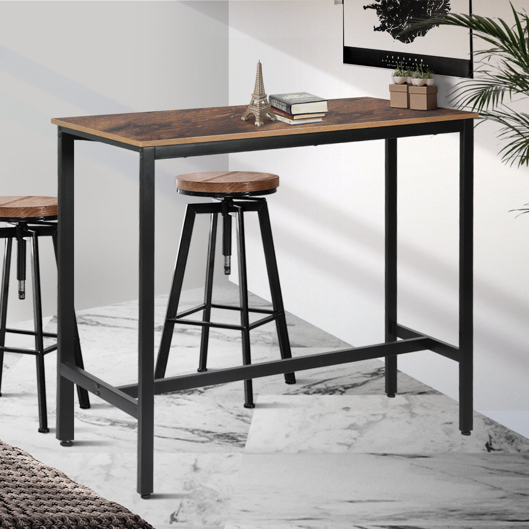 Levede High Bar Table Retro Industrial-1910113242819203078