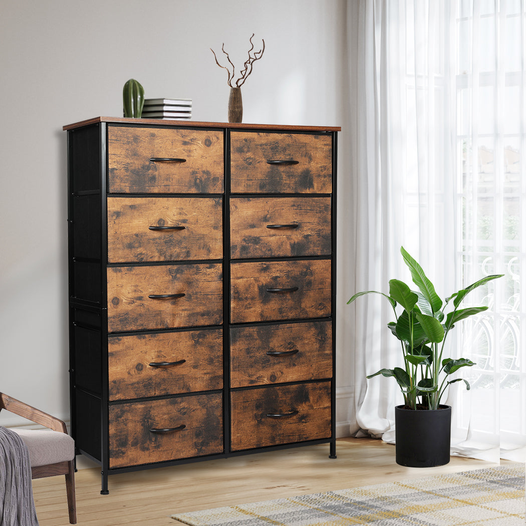 Levede Storage Cabinet Tower Chest King Single-1917016728714481671
