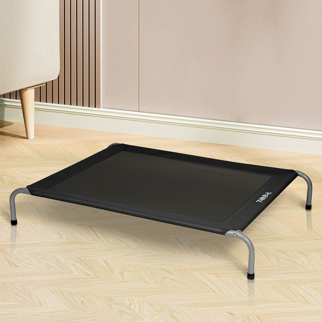 PaWz Elevated Trampoline Pet Bed Dog XL Black X-Large-1942352768710873095