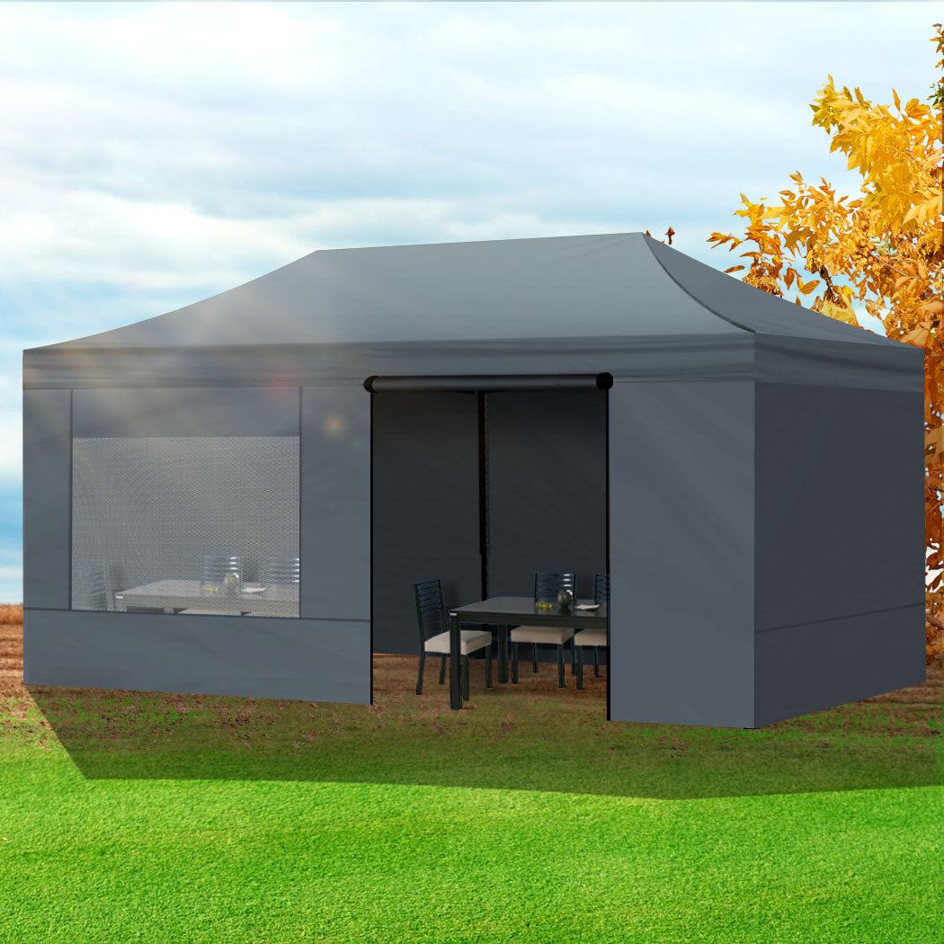 Mountview Gazebo Tent 3x6 Outdoor Marquee-1942352884960202760