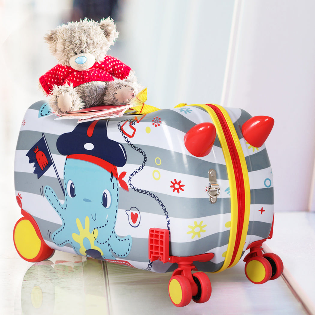 BoPeep Kids Ride On Suitcase Children-1942353266490871815