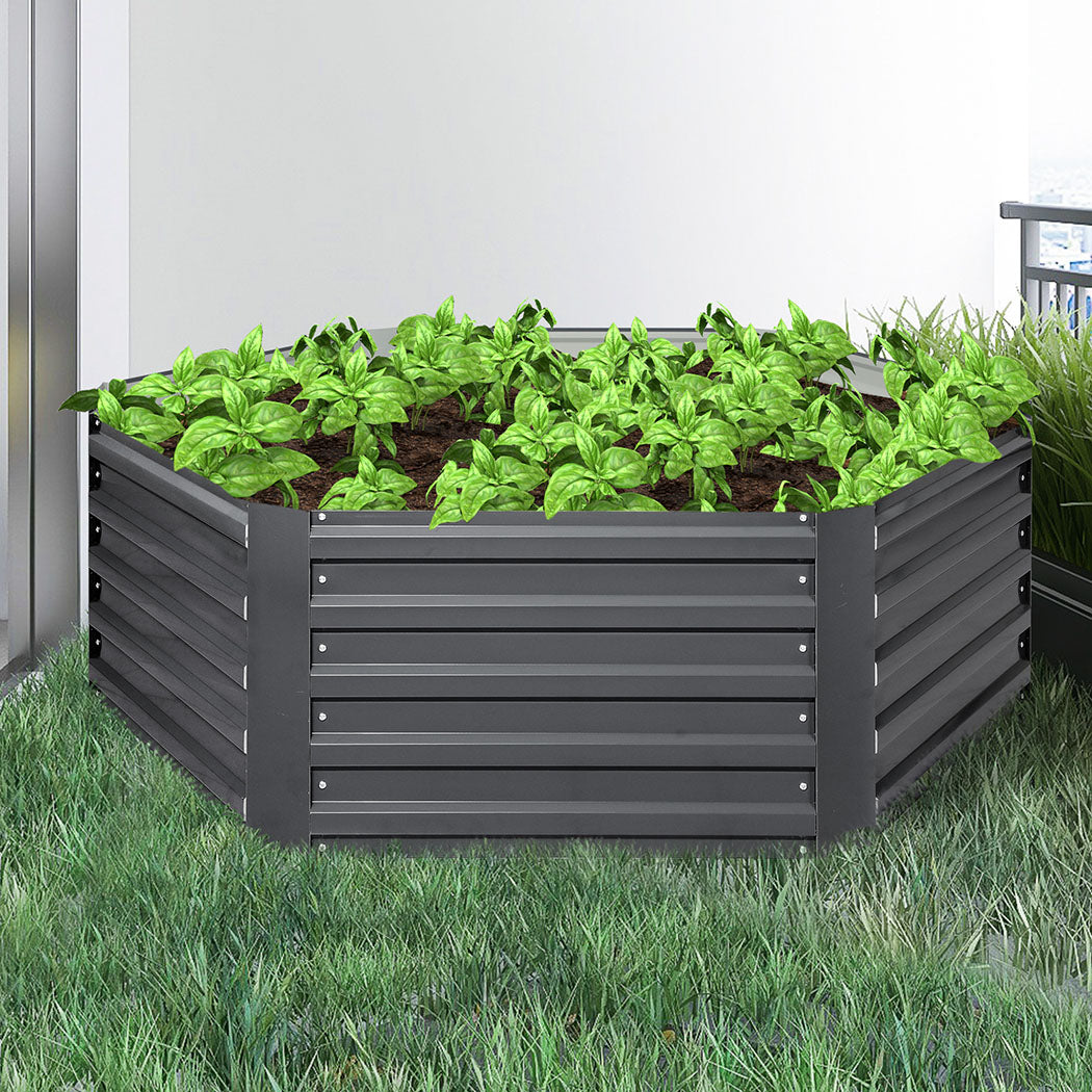 Lambu 2x Garden Bed Planter Raised Coated-1942353176359473159