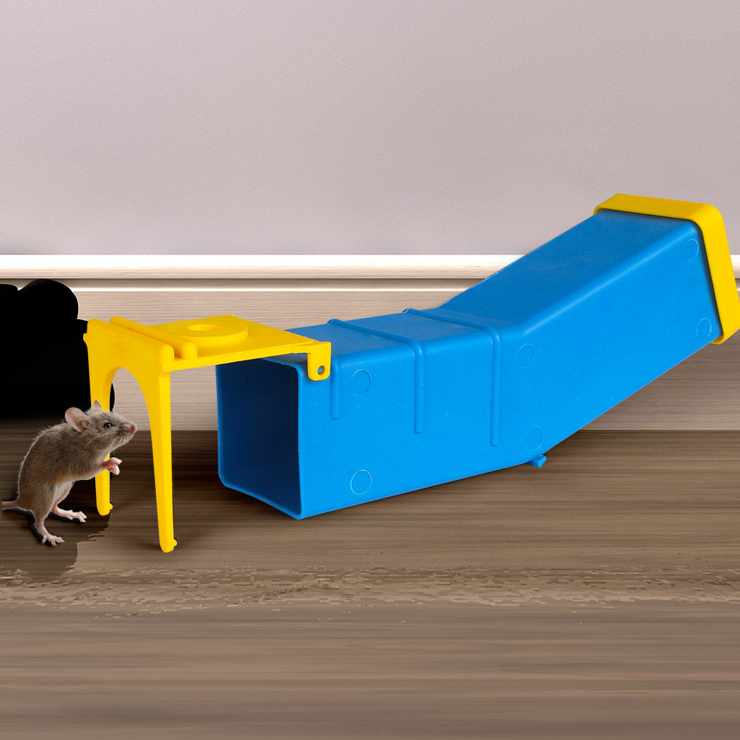 Lambu 2x L Mouse Rat Trap Cage Catch Blue Large-1942352776394838023