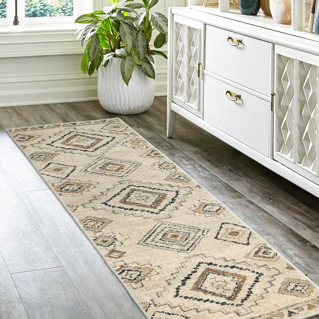 Marlow Floor Rug Hallway Runner Washable 180X60cm-1910113065664385030