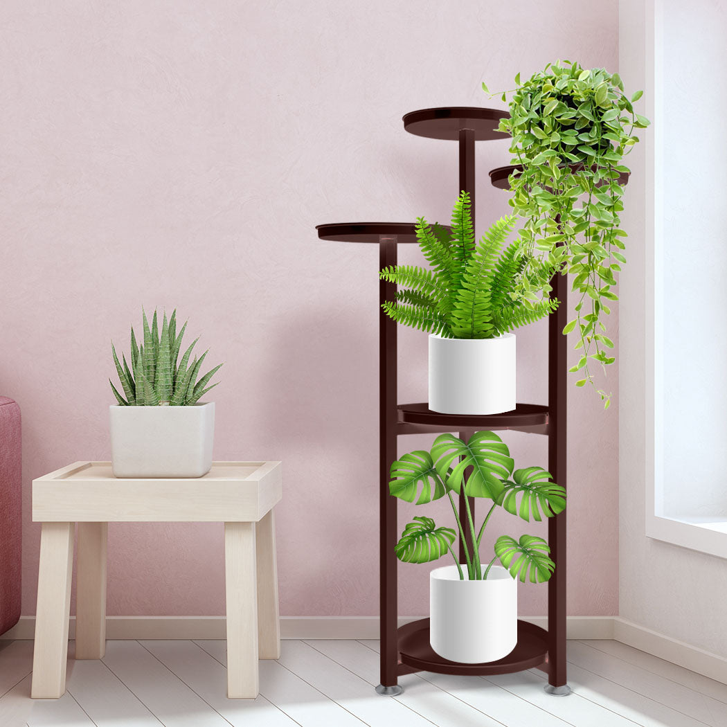 Levede Plant Stand Outdoor Indoor Flower Bronze Medium-1942352903557746695