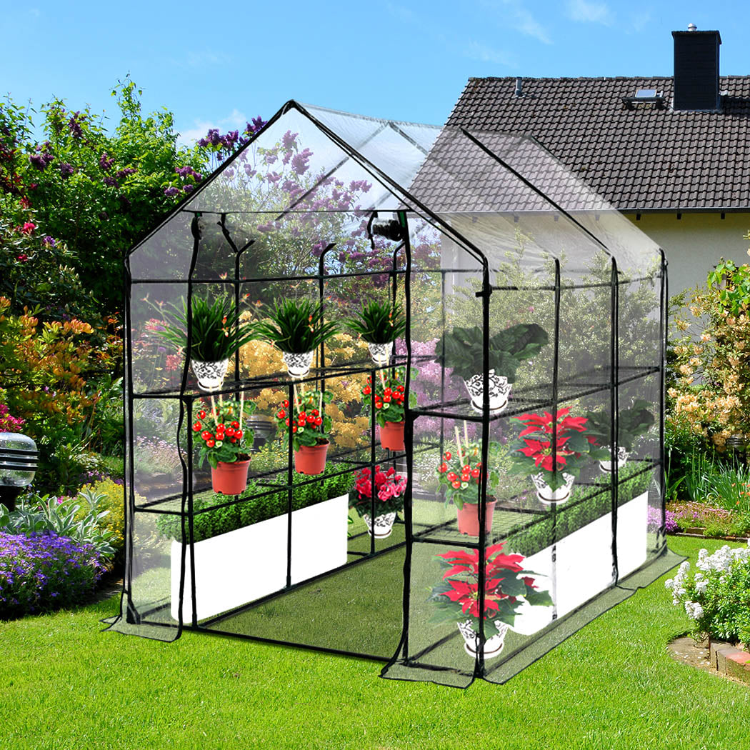Levede Greenhouse Walk In 3 Tier Garden-1942352905529069574