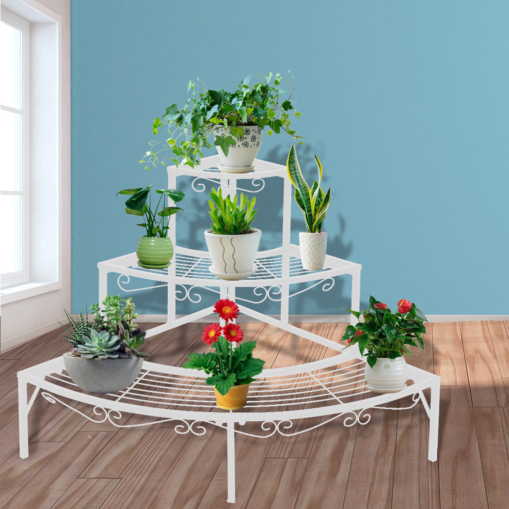 Levede Outdoor Indoor Pot Plant Stand-1942352901414457351