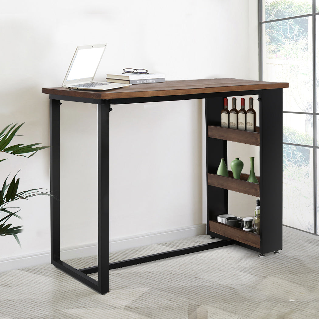 Levede High Bar Table Industrial Rustic-1919892921084153863