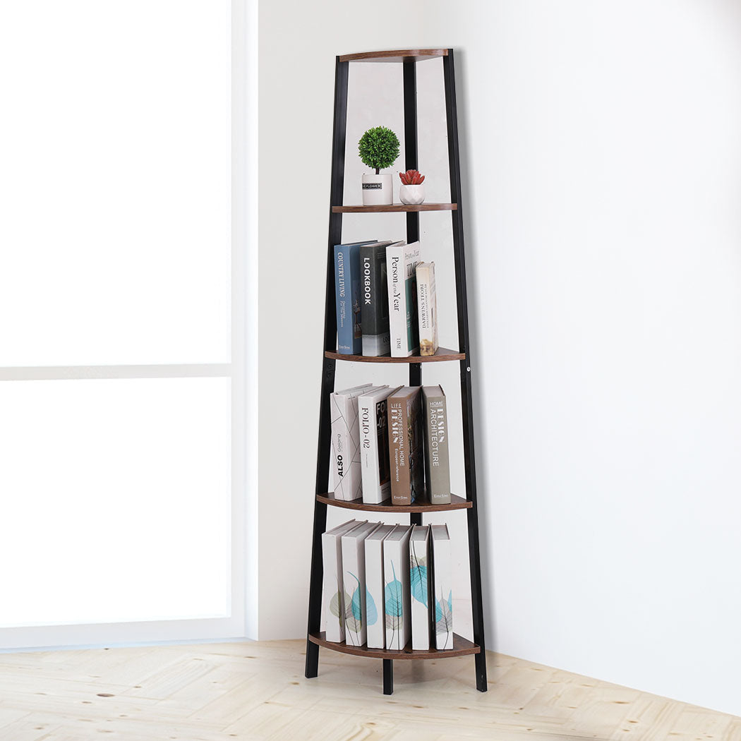 Levede 5 Tier Corner Shelf Industrial-1917016725015105543