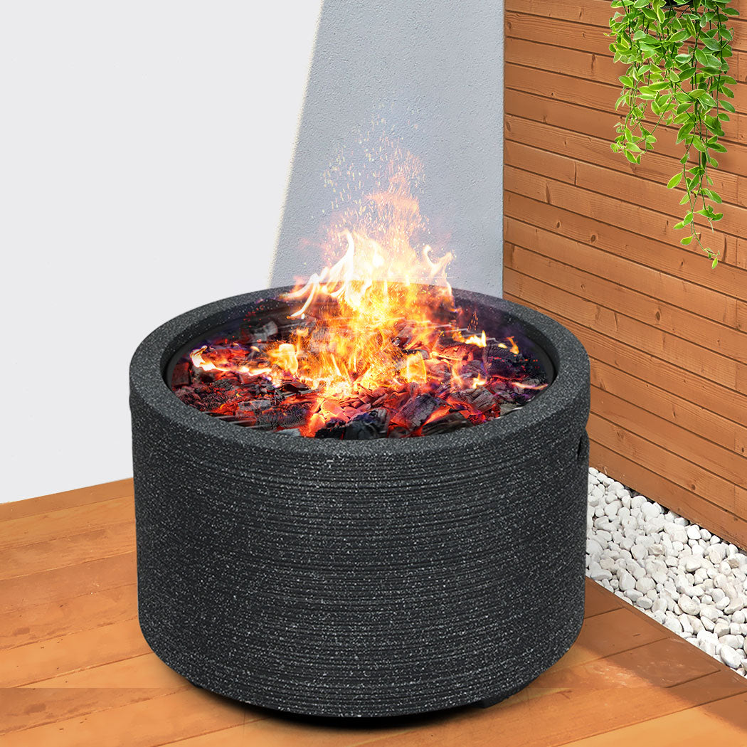 Moyasu Fire Pit BBQ Grill Outdoor Patio-1942353160844742663