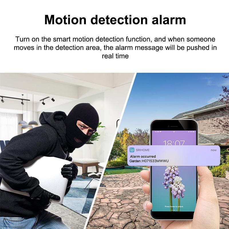 Waterproof Wifi Camera With 4.0Mp Two-Way Voice Motion Detection Night Vision & Ai Human Detection - Tf Card-1915196615547817990