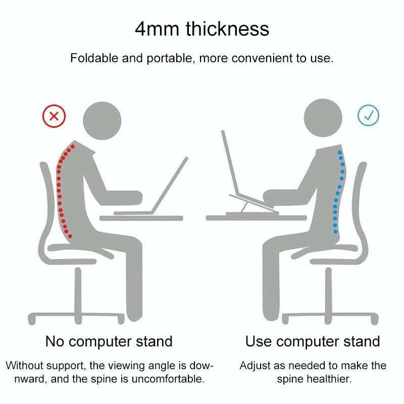 Aluminum Laptop Cooling Stand - Improved Heat Dissipation-1915197550558842885