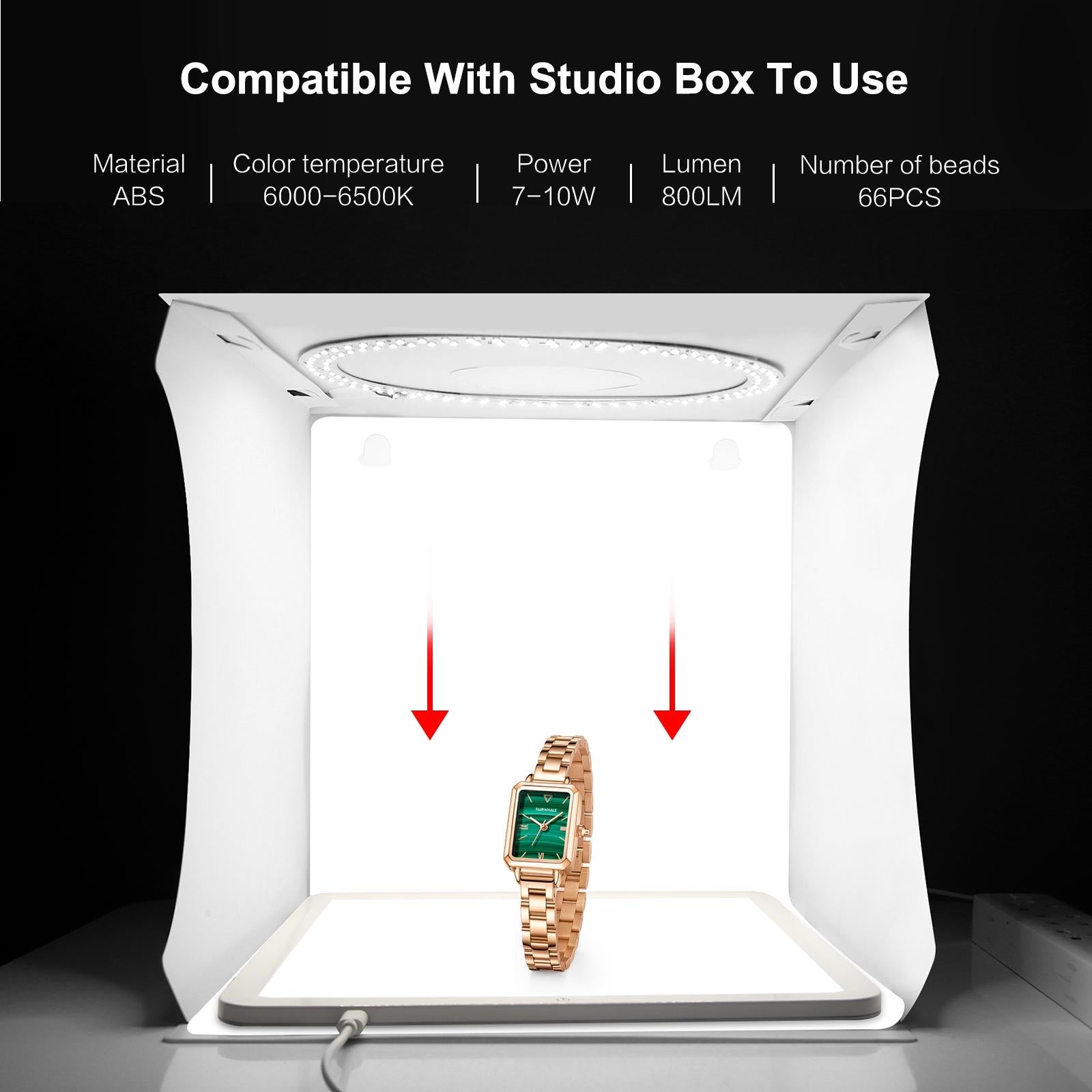30Cm White Led Light Pad For Photo Studio Box-1915196623919648775