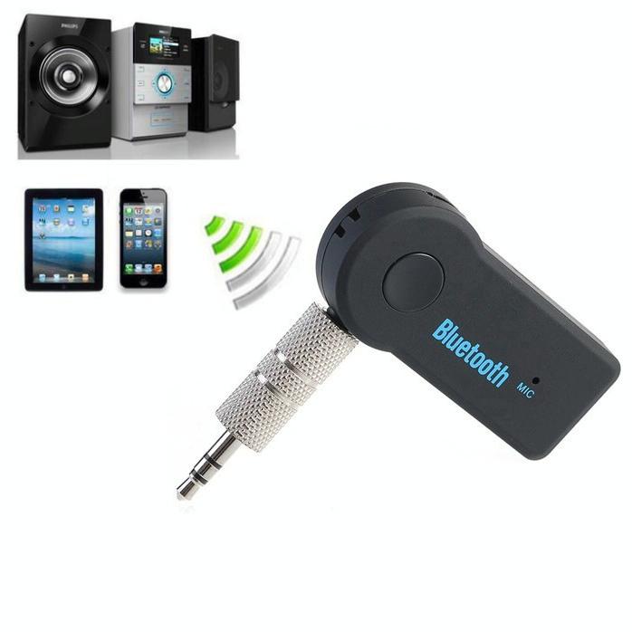 Wireless Car Bluetooth Handsfree Receiver With Mic For Iphone-1915197495563128832