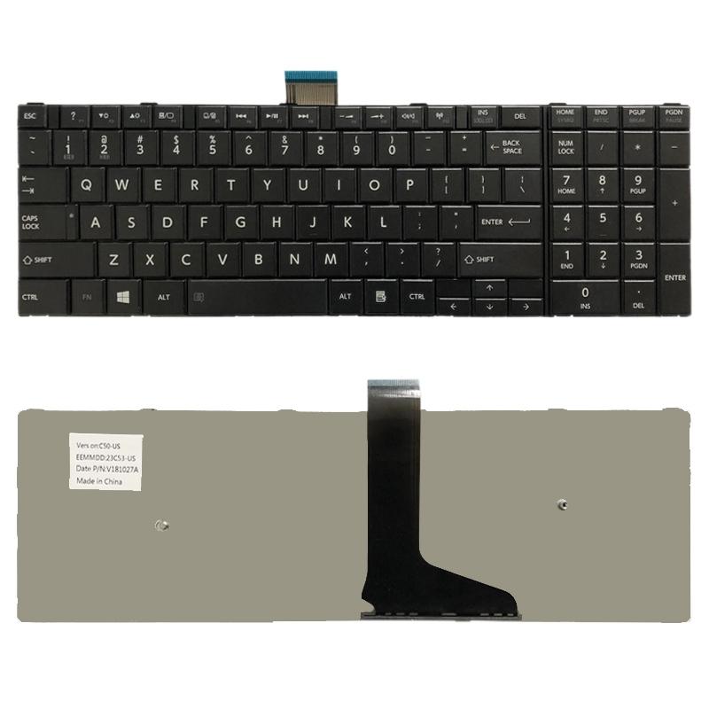 Keyboard For Toshiba Satellite C50 / C55 Series - Us Version-1915197924300689408