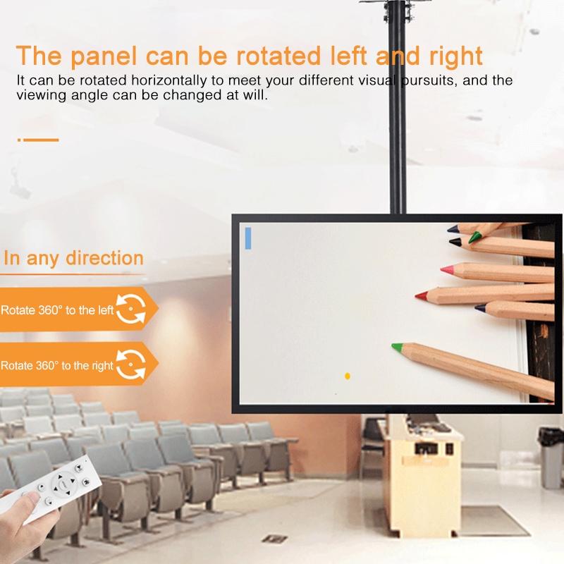 Adjustable Single Screen Tv Wall / Ceiling Mount - 32-65 Inch 0.5-2M Range-1915198423863267336