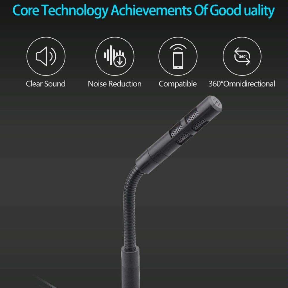 Usb Gaming Condenser Microphone For Computer - Mini Microphone With Voice Changer-1915197229199659014