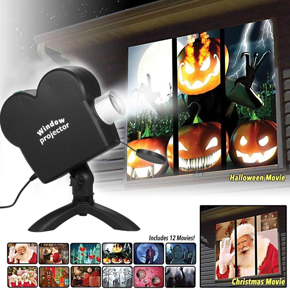 Mini Laser Projector For Festive Home Theater-1915197843904270339