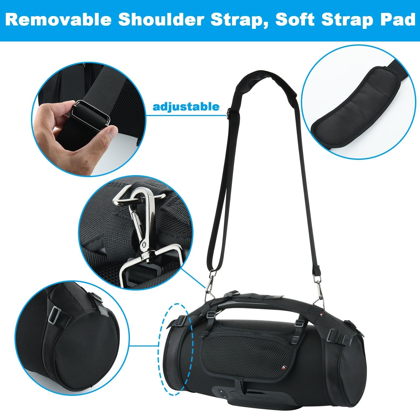 Single Shoulder Strap Case & Phone Bag Set For Jbl Boombox - Bluetooth Speaker-1922443432975011843