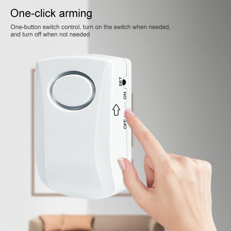 Home Security Flood Alert Sensor - 130Db Water Leakage Detector-1915198067229986821