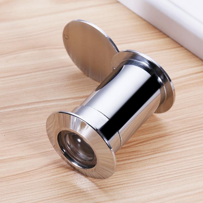 2-Pack Wide-Angle Security Door Viewer - 200 Degree Hd Glass Lens Anti-Tiny Silver-1915197448289128455