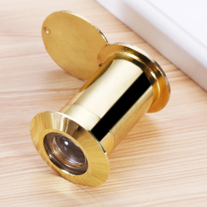 2-Pack Wide-Angle Security Door Viewer - 200 Degree Hd Glass Lens Anti-Tiny Gold-1915197177932681223