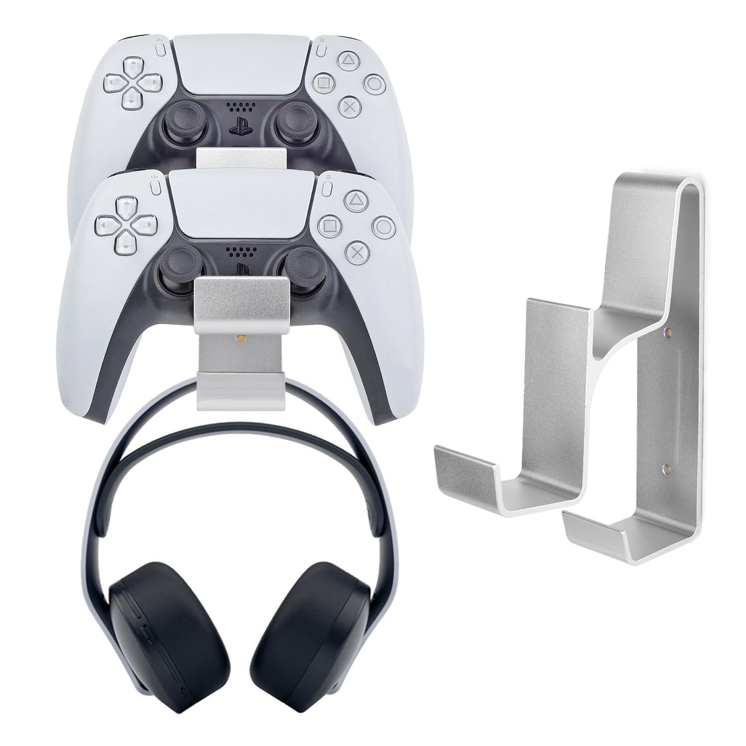 Wall Mounted Hanger For Ps5 / Ps4 - Gamepad & Headphone Combo-1915197604250128390