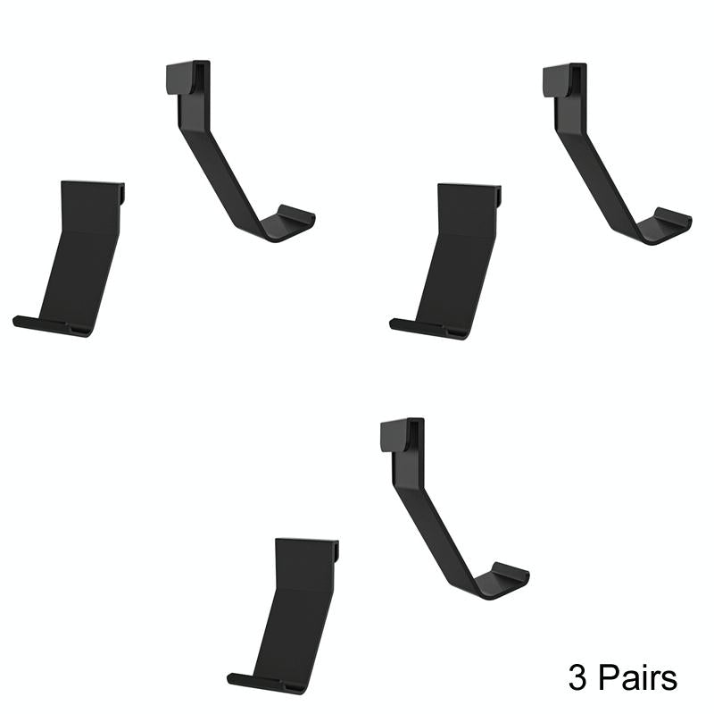 Ps5 Headphone Storage Rack - 3 Pairs Side-Mounted Hook-1915197138585915393