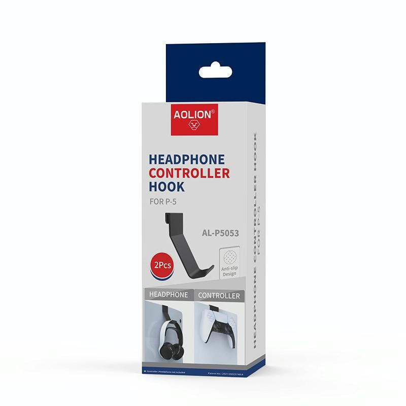 Ps5 Headphone Storage Rack - 3 Pairs Side-Mounted Hook-1915197138585915397
