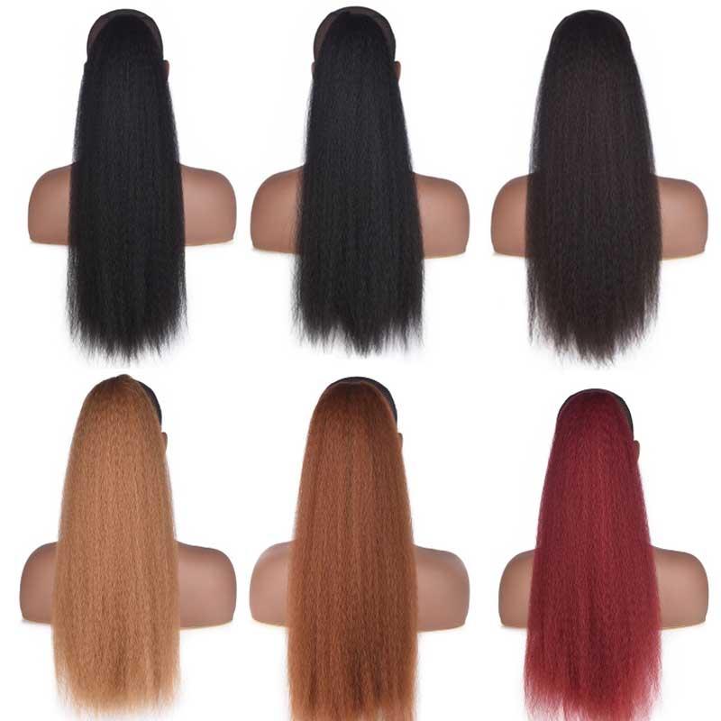Fluffy Long Curly Fake Ponytail With Corn Whisker - 5.30 Colour-1915197650009985025