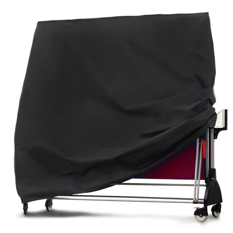 Waterproof Outdoor Table Tennis Cover - 165X70X185Cm - Black / Silver-1943465053894348805