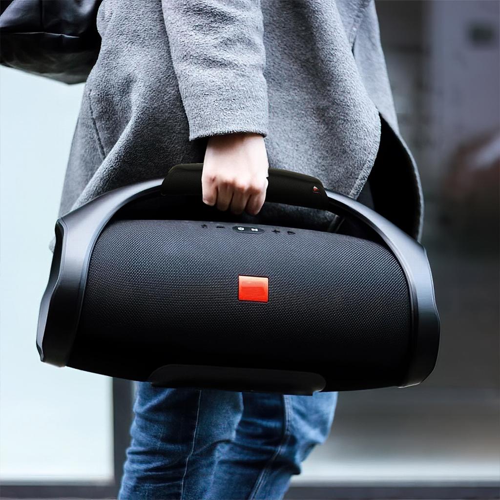 Jbl Boombox Non-Slip Wrist Strap With Neoprene Handle Pad - Black-1915197146601230342