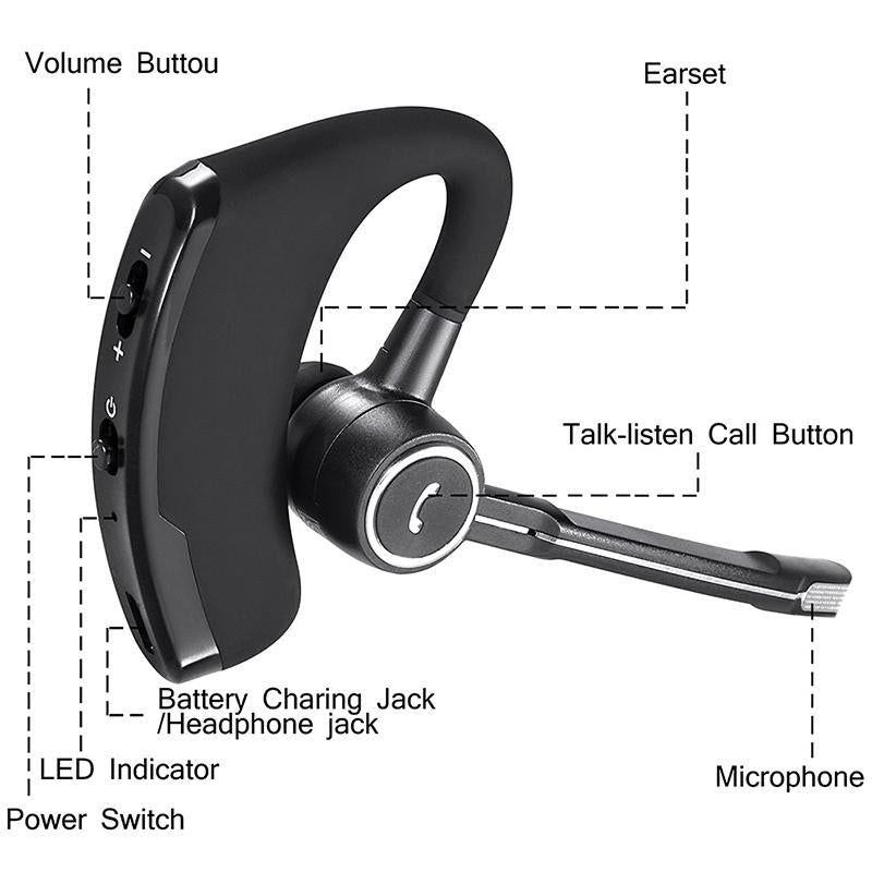 Business & Car Use Bluetooth Earphone - Wireless-1915196989889449986