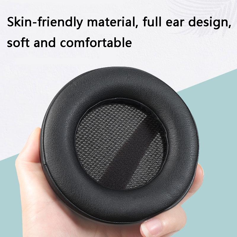 Gray Lambskin Headset Earmuffs For Corsair Virtuoso - 2 Pcs-1915197456266694658