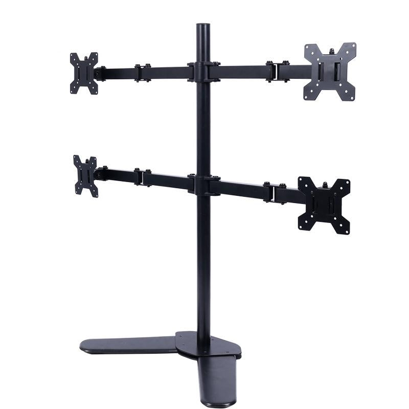 Multi-Screen Desktop Monitor Stand Base - Lifts And Organizes-1915197980936376321