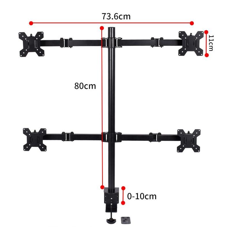 Multi-Screen Desktop Monitor Stand Bracket-1915197819002687490