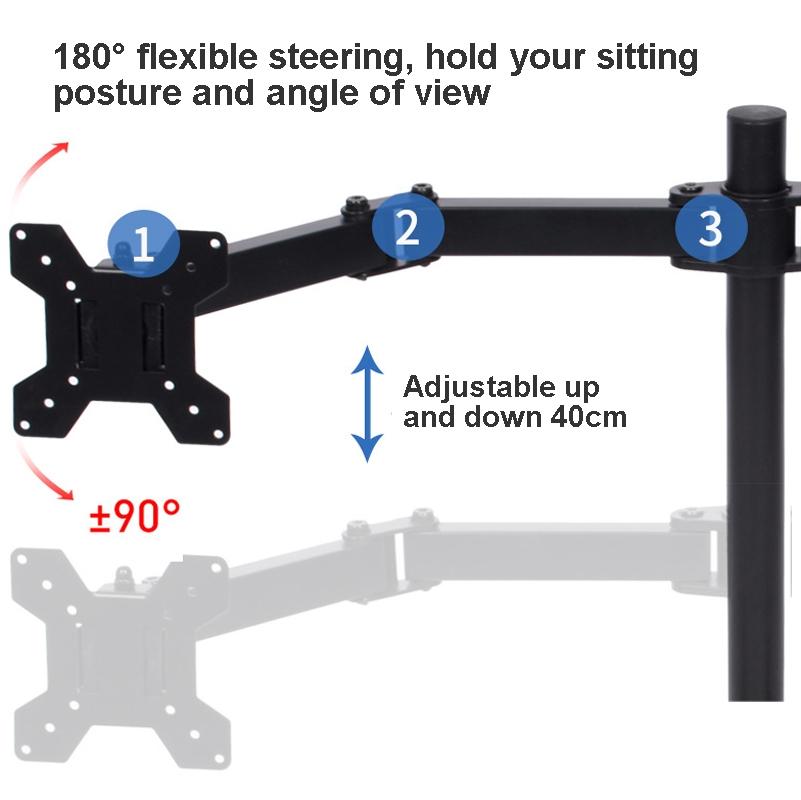 Multi-Screen Desktop Monitor Stand Bracket-1915197819002687491