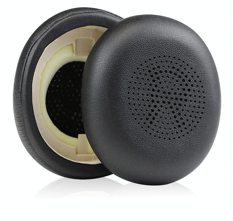 2-Pack Replacement Ear Cushions For Jabra Elite 45H - Black-1915196965340188678