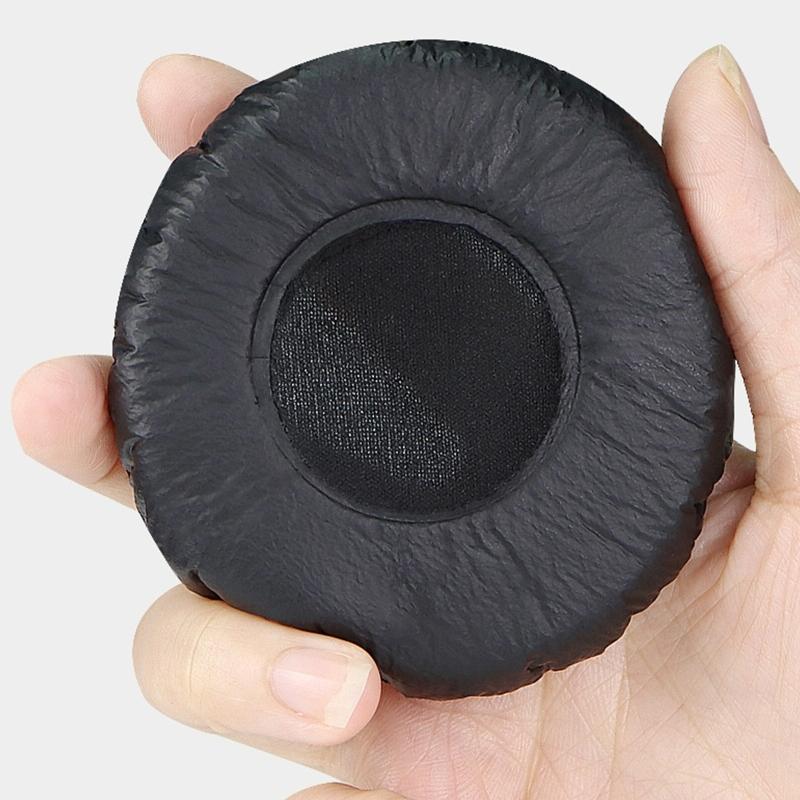 2-Pack Earpads For Sony Mdr-Nc7 / Nc5 Headset - Black Sponge Cushion-1915197135524073475