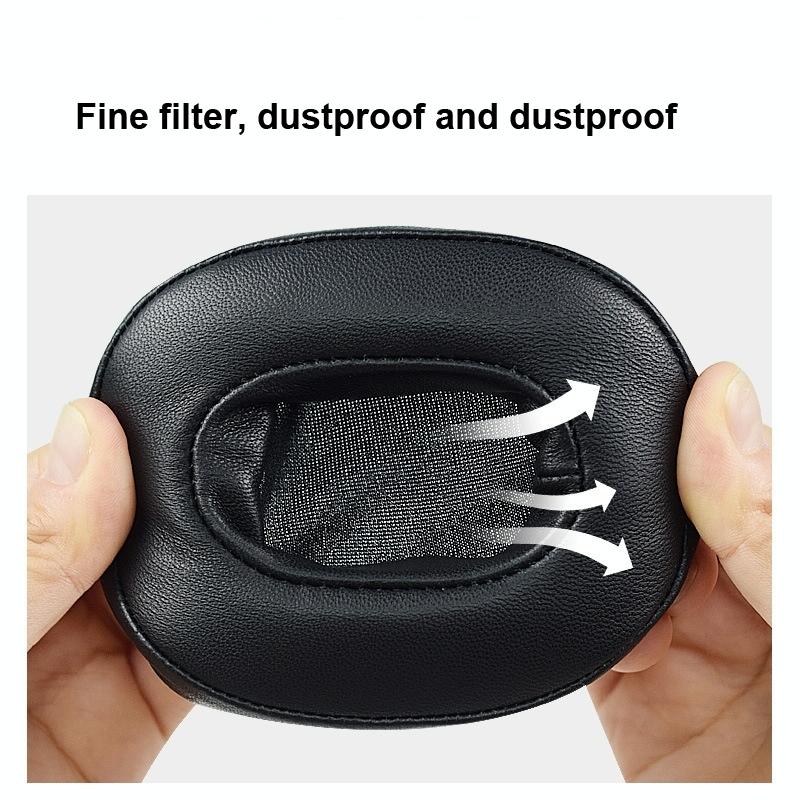 Audio-Technica Headset Earmuffs - Brown Protein Skin 1 Pair-1915197157082796034