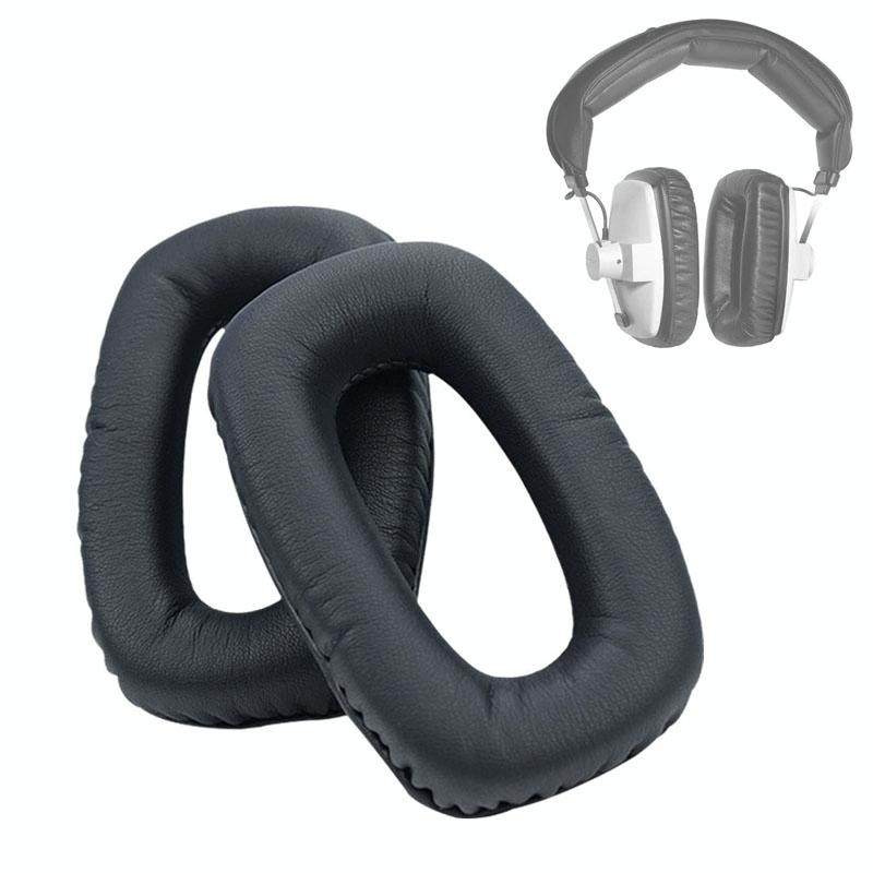 Black Sponge Earpads For Beyerdynamic Dt100 / Dt102 / Dt108 / Dt109 - 1 Pair-1915197127521341440