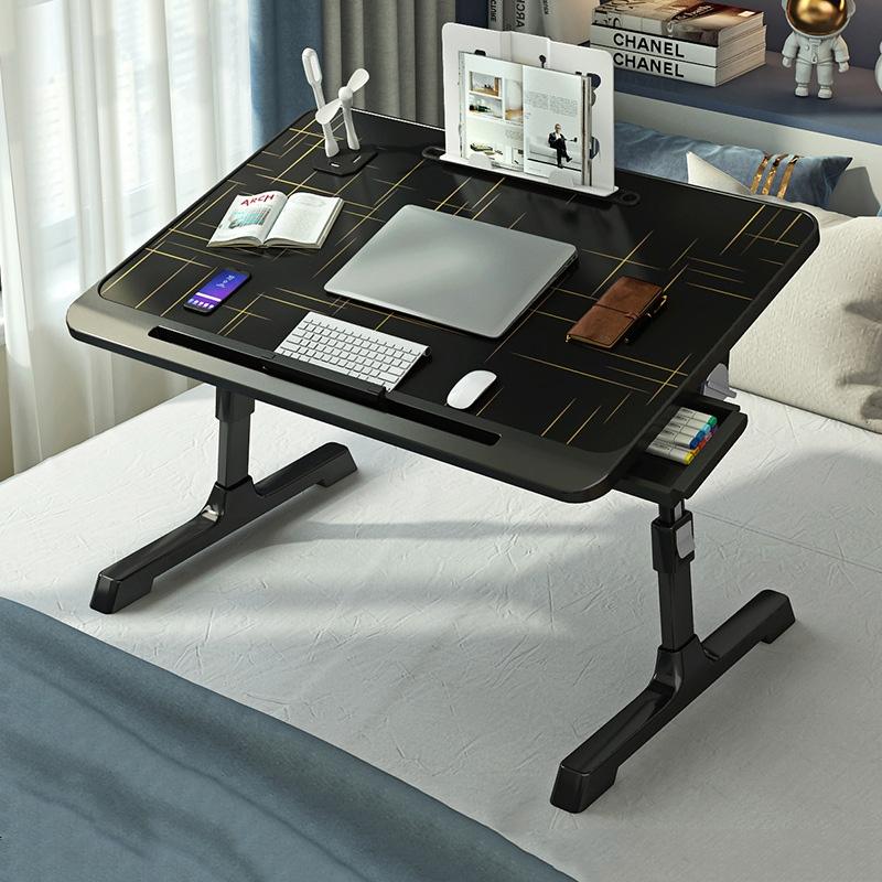 Foldable Bed Desk - Lifts For Easy Use-1915197633778028551
