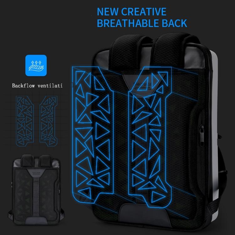 Men Gaming Backpack - Hard Shell Black-1915198091728916484