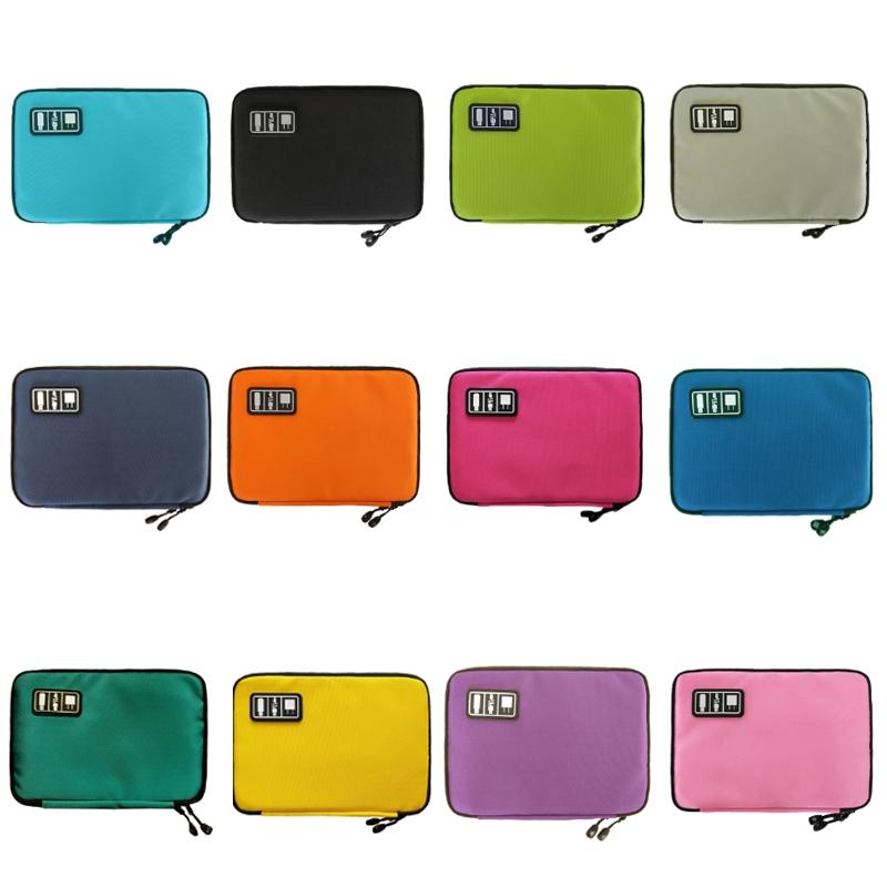 Portable Multifunctional U Disk Storage Bag For Mobile Phone Accessories - Black-1915198108787150849