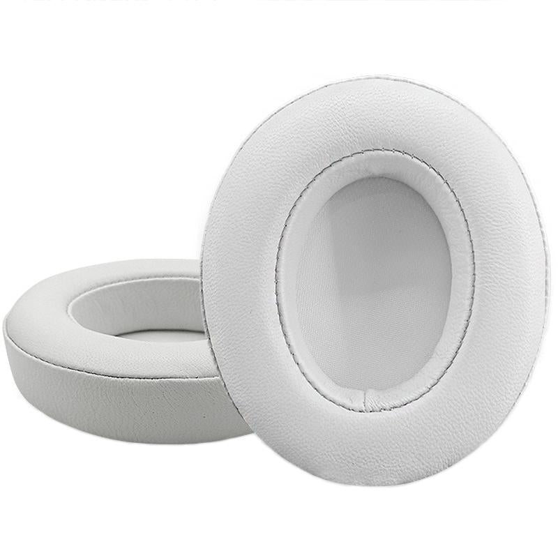 Breathable Leather Headphone Covers - 2 Pack For Beats Studio 2 / 3 - White Sheepskin-1915197032797179910