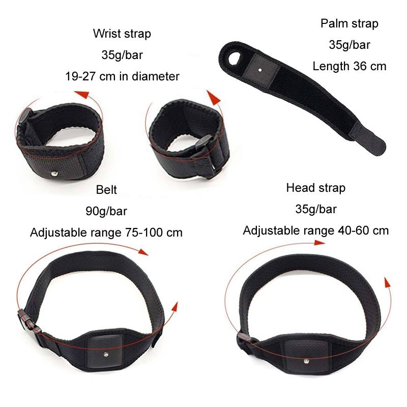 Vive Game Tracker Strap Set - 2 Wristbands 1 Belt-1915197607706234882